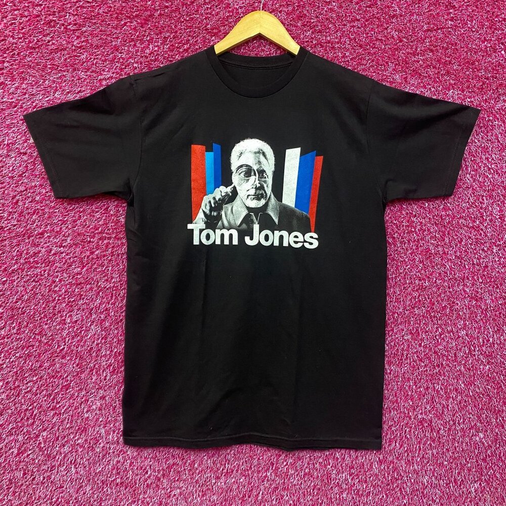 Stanley Stella Mens Black Tom Jones 2021 Tour T-Shirt L